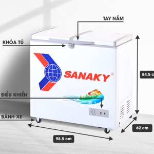 Tủ đông Sanaky VH-2599A1 250 lít