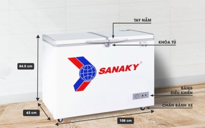 Tủ đông Sanaky VH-285A2 280 lít