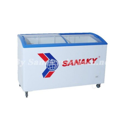 Tủ đông Sanaky VH-602KW kính lùa cong dung tích 600 lít