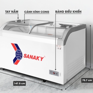 Tủ đông mặt kính Sanaky VH-888KA 500 lít