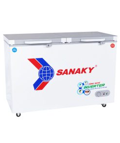 Tủ đông kính cương lực 2 ngăn sanaky